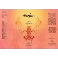 Marlowe Artisanal Ales Ghost Signatures: Peacharine