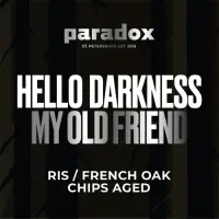Paradox Brewery Hello Darkness My Old Friend