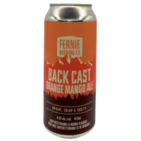 Fernie Brewing Company Back Cast Orange Mango Ale
