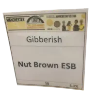 Gibberish Brewpub Nut Brown ESB
