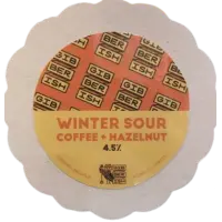 Gibberish Brewpub Winter Sour Coffee + Hazelnut