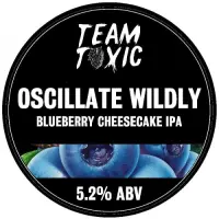 Team Toxic Oscillate Wildly - Blueberry Cheesecake IPA