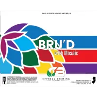 Cypress Brewing Company Bru'd With Mosaic