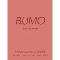 Burdock Bumo Saison Rose