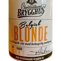Christianssand Brygghus Belgisk Blonde