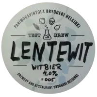 Helsinki Bryggeri Test Brew #005 Lentewit