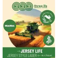 Three 3's Brewing Company Jersey Life