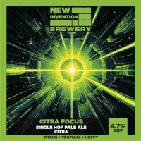New Invention Brewery Citra Focus