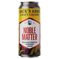 Jack's Abby Craft Lagers Noble Matter: Belgium