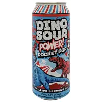 Phillips Brewing and Malting Co. Dinosour Power! Rocket Pop