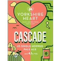 Yorkshire Heart Vineyard and Brewery Cascade