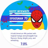 Kent Brewery Spiderman 70