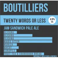 Boutilliers Twenty Words or Less