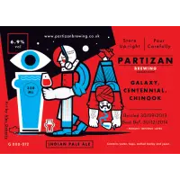 Partizan Brewing IPA - Galaxy Centennial Chinook