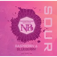 Nedstrand Bryggeri Sour Raspberry & Blueberry