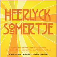 Amsterdamsche Stoombierbrouwerij De Bekeerde Suster Heerlyck Somertje