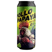 Cervezas La Grúa Pollo Papaya