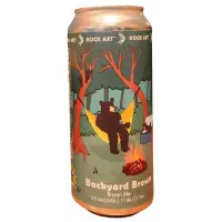Rock Art Brewery Backyard Brown