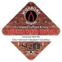 Wishbone Brewery Titus Red 1772