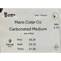 Manx Cider Co. Carbonated Medium