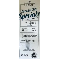Graff Brygghus Growler Fill Specials #001 Session IPA