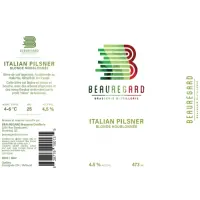 Beauregard - Brasserie Distillerie Italian Pilsner