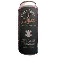 Frog Alley Brewing Lucky Puppy Lager