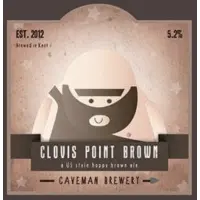Caveman Brewery Clovis Point Brown