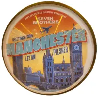 Seven Bro7hers Brewery Greeting From Manches7er Pilsner