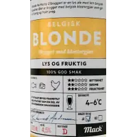 Mack Ølbryggeri Belgisk Blonde