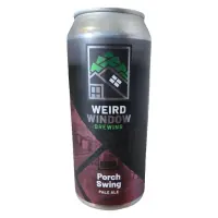 Weird Window Brewing Porch Swing
