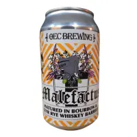 OEC Brewing (Ordinem Ecentrici Coctores) Malefactus - Bourbon & Rye Whiskey Barrel Aged