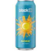 Block 15 Brewing Company Gloria! Unfiltered Pilsner