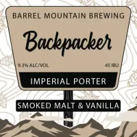 Barrel Mountain Brewing Backpacker