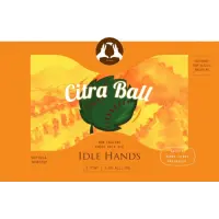 Idle Hands Craft Ales Citra Ball