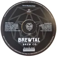 Brewtal Beer Co. Bourbon Stout