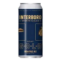 Interboro Spirits and Ales Stay G-O-L-D
