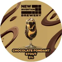 New Invention Brewery Chocolate Fondant Stout
