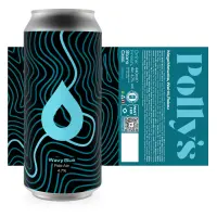 Polly's Brew Co. Wavy Blue