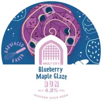 Vault City Blueberry Maple Glaze Bun