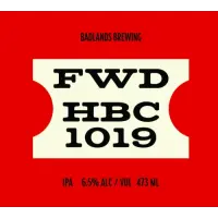 Badlands Brewing Company FWD HBC 1019