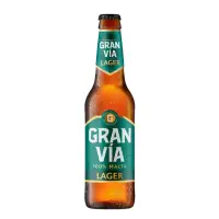 Cervezas Gran Vía 100% Malta Lager