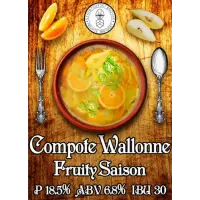 Staўbtsoўsky Brovar (Стаўбцоўскі Бровар) Compote Wallonne