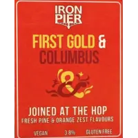 Iron Pier Brewery Joined at the Hop - First Gold & Columbus