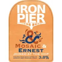 Iron Pier Brewery Joined at the Hop - Mosaic & Ernest