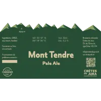 Cretes du Jura Brasserie Artisanale Mont Tendre Pale Ale