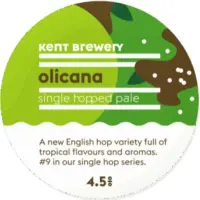 Kent Brewery Single Hopped Pale - Olicana #9