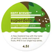 Kent Brewery Single Hopped Pale - Superdelic #42