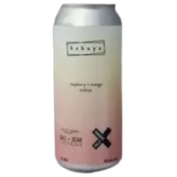 Foamers' Folly Brewing Co. Kabuya Raspberry + Mango Witbier