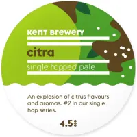 Kent Brewery Single Hopped Pale - Citra #2